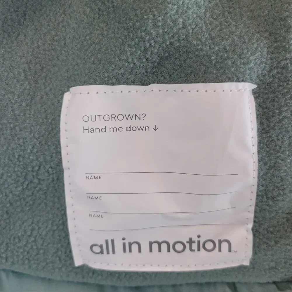 All In Motion Kids Multi-color Cold Weather Puffer Jacket, Sz S (6/7), NWT